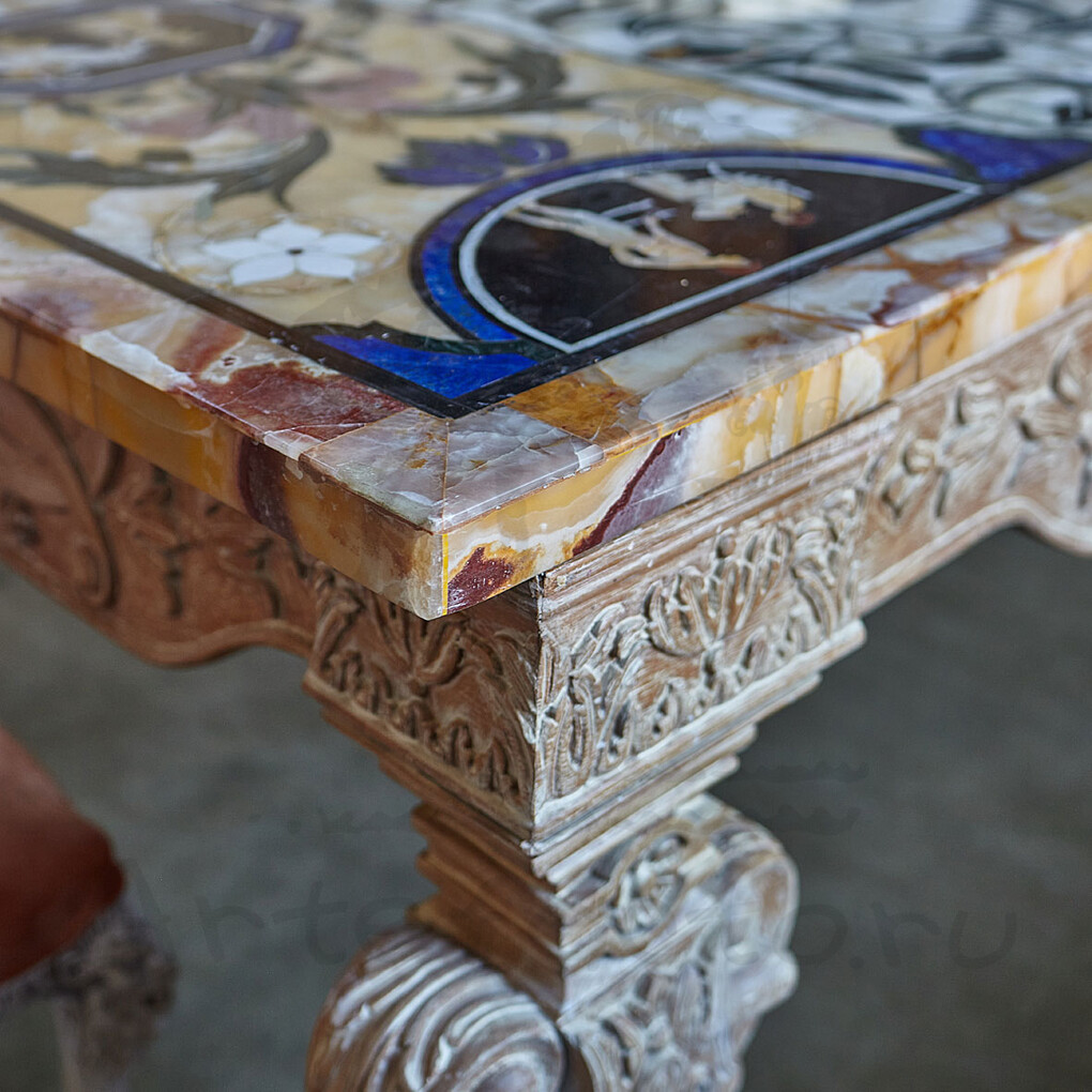 Обеденный стол Florentine mosaic