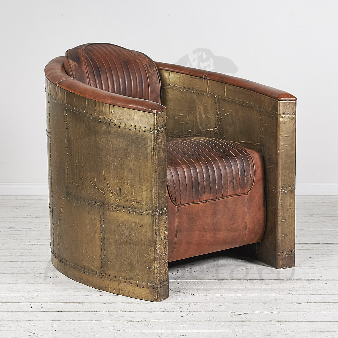 Кресло АВИАТОР Tomcat Chair, цвет латуни