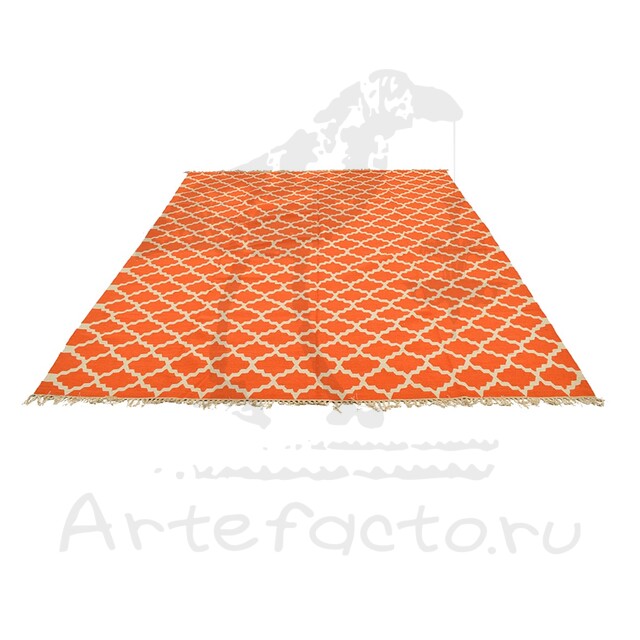Ковер килим хлопок Orange