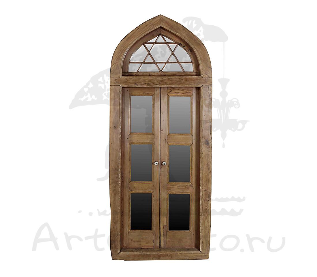 Антикварная дверь из массива тика