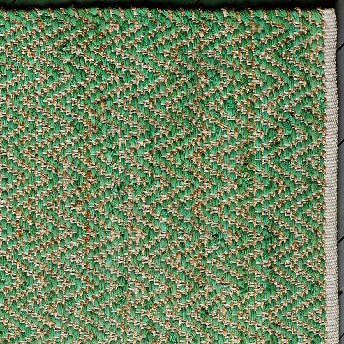 Ковер прямоугольный джутовый Green Wave 150х240 см