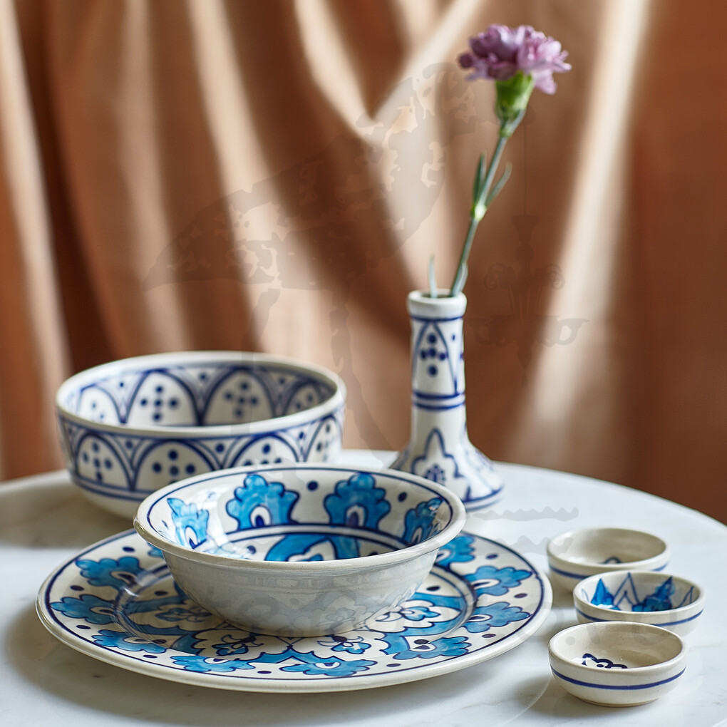 Тарелка BLUE FLOWER, 28 см Тарелка BLUE FLOWER, 28 см