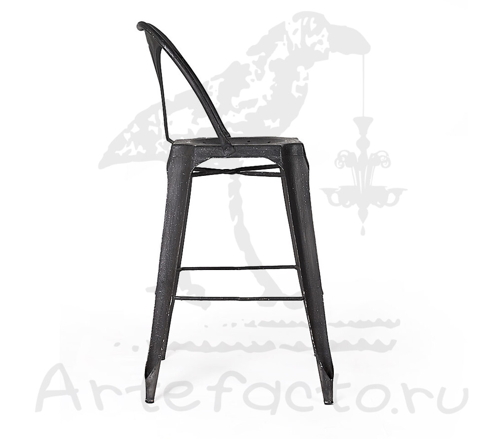Металлический барный стул в стиле TOLIX