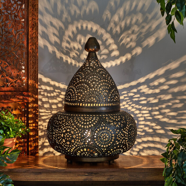 Большая настольная лампа Marrakesh