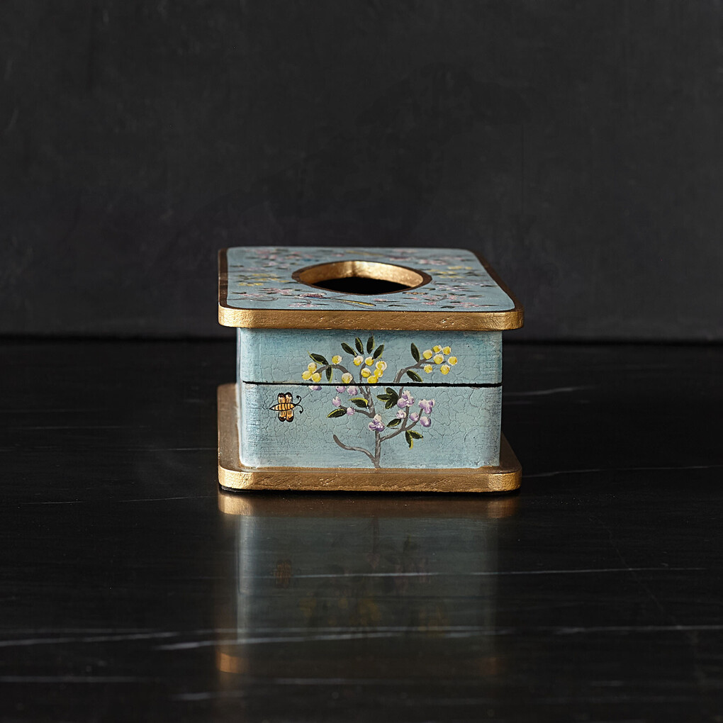 Салфетница Шинуазри, light blue Салфетница Шинуазри, light blue
