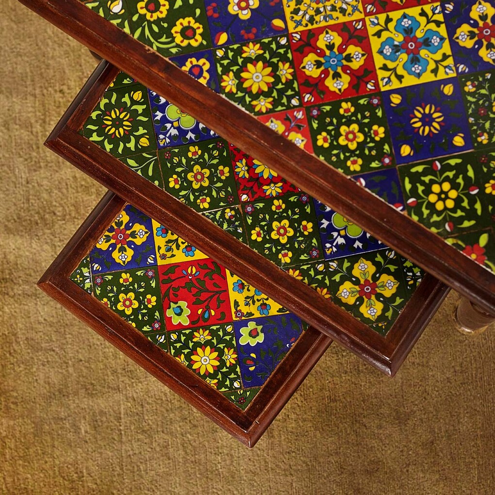Комплект кофейных столиков Marrakesh Green