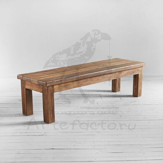 Деревянный длинный кофейный стол