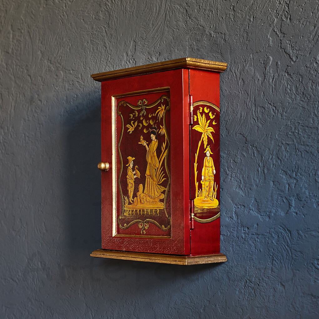 Ключница Шинуазри, red Ключница Шинуазри, red