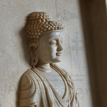Мраморное настенное панно Будда
