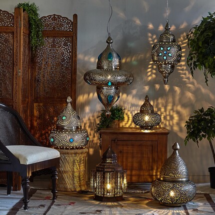 Подвесной светильник в арабском стиле