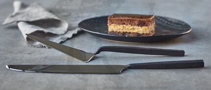 Набор для торта: нож и лопатка