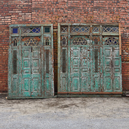 Старинная перегородка из тика