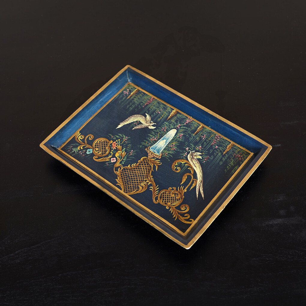 Поднос Шинуазри, dark blue Поднос Шинуазри, dark blue