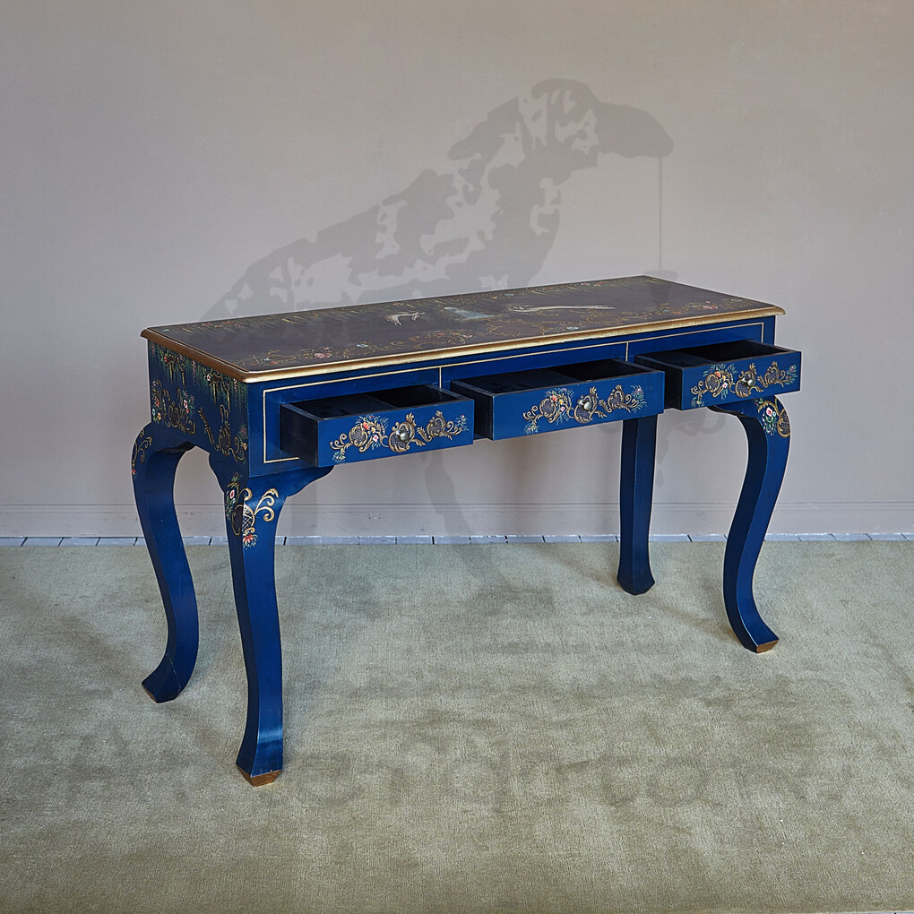 Консольный стол Шинуазри, dark blue Консольный стол Шинуазри, dark blue
