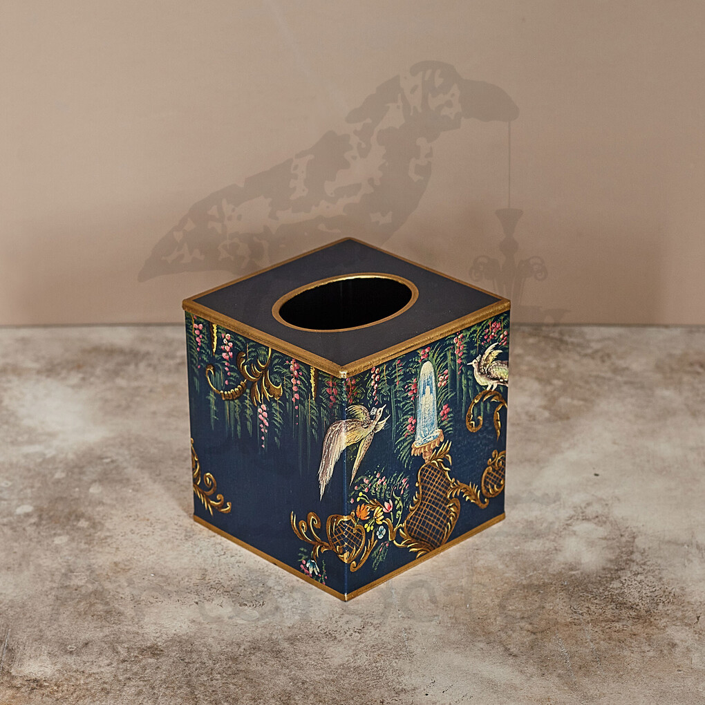 Салфетница Шинуазри, dark blue Салфетница Шинуазри, dark blue