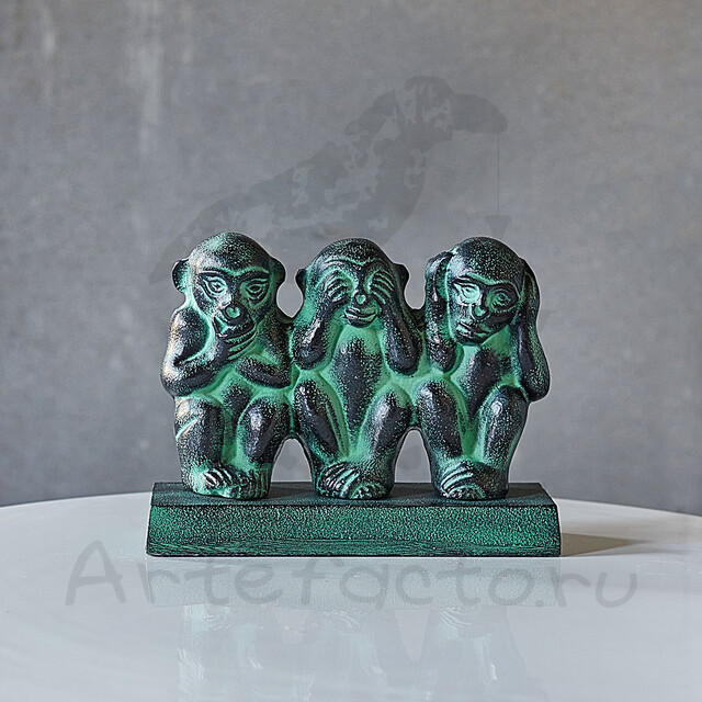 Статуэтка Три мудрые обезьяны