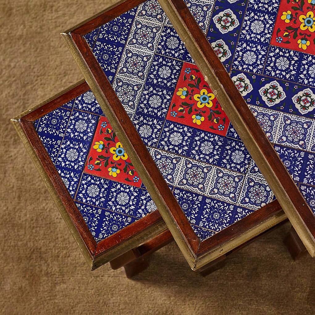 Комплект кофейных столиков Marrakesh Blue