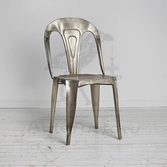 Металлический стул в стиле лофт