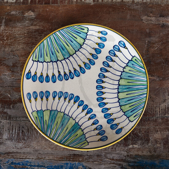 Обеденная тарелка Peacock, 25см
