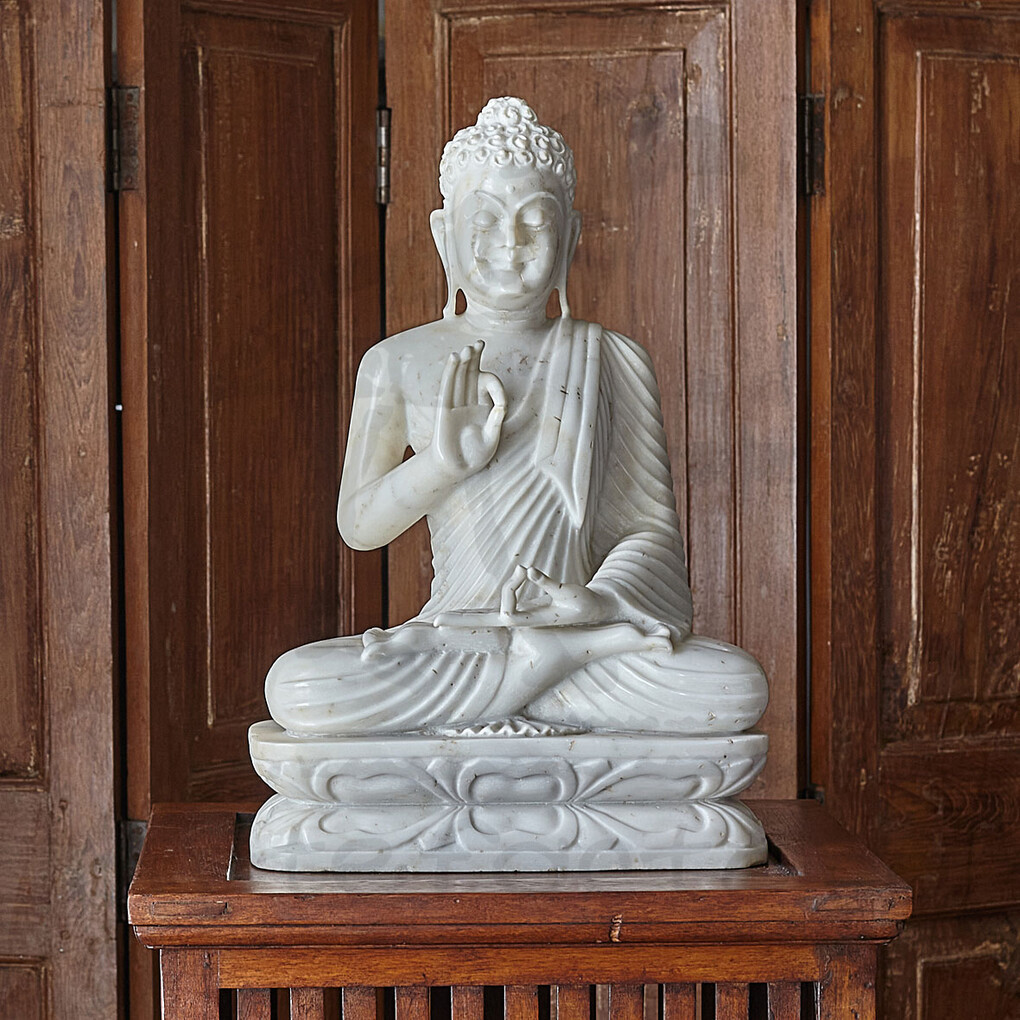 Мраморная статуэтка Будда, M